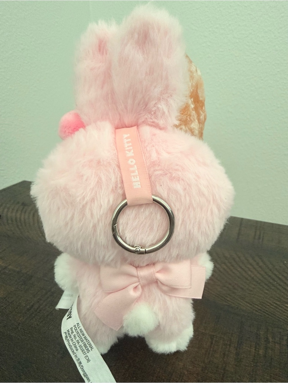 TOPTOY x Sanrio Hello Kitty Berry Elf Pink Bunny Vinyl Plush 2025 Collectible - Picture 4 of 8